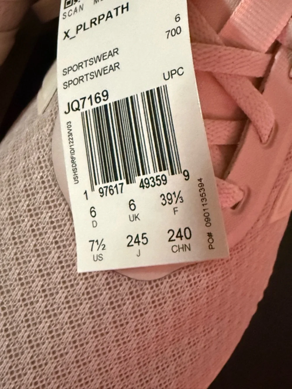 adidas Pink Women's Athletic Running Sneakers